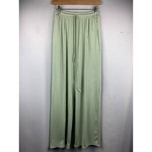 Women’s Katch Me Sage Green Ribbed Pants Size M